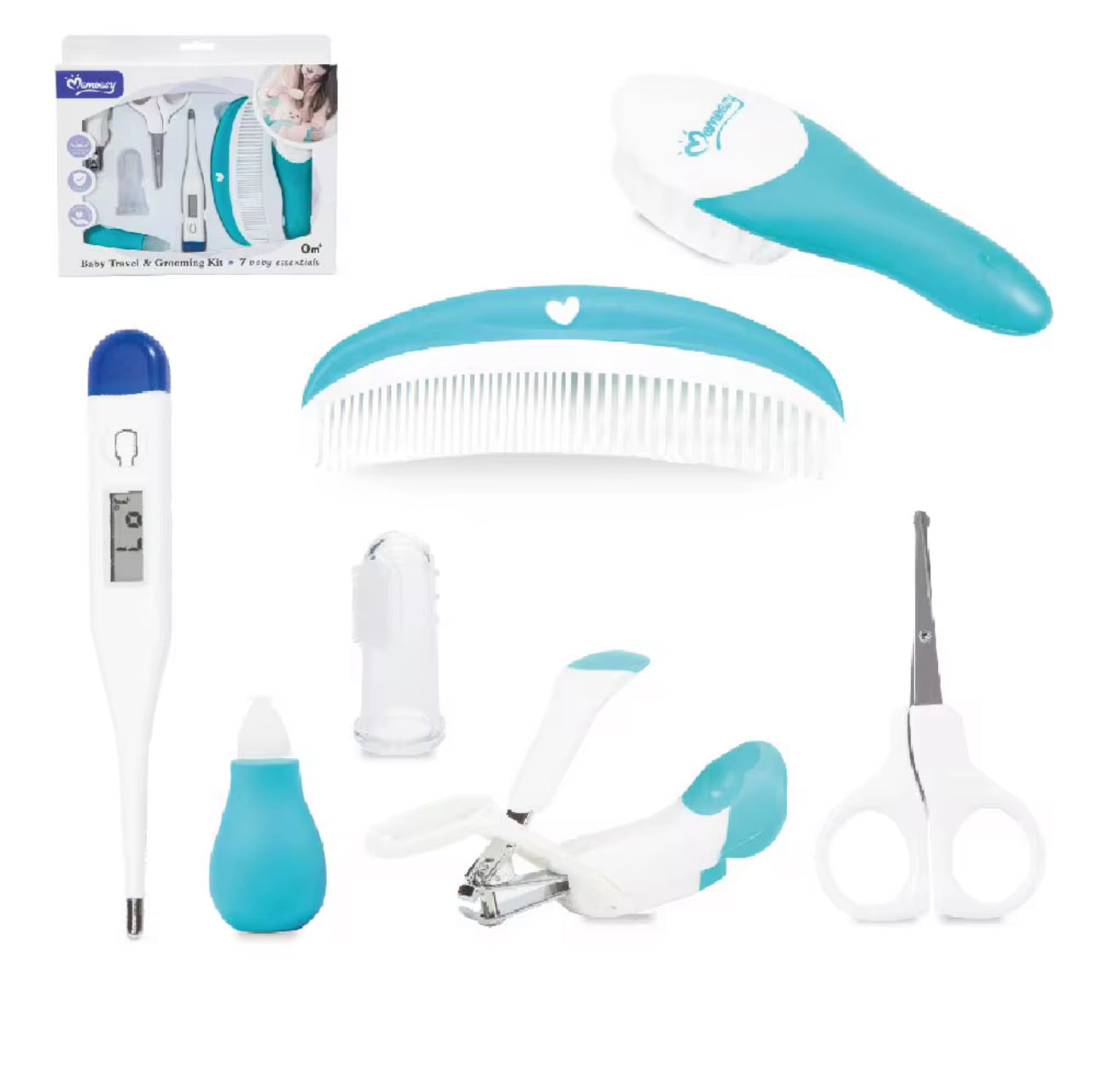 Baby Travel & Grooming Kit - Blue