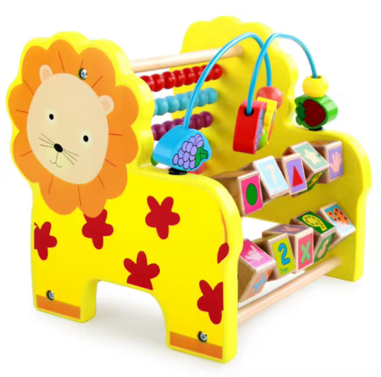 Animal Calculation Beads Around - Lion