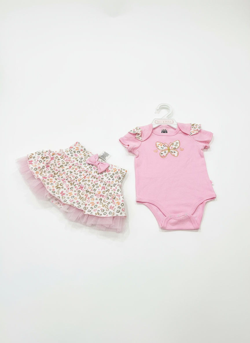 Cute Baby Romper Skirt - 2 piece
