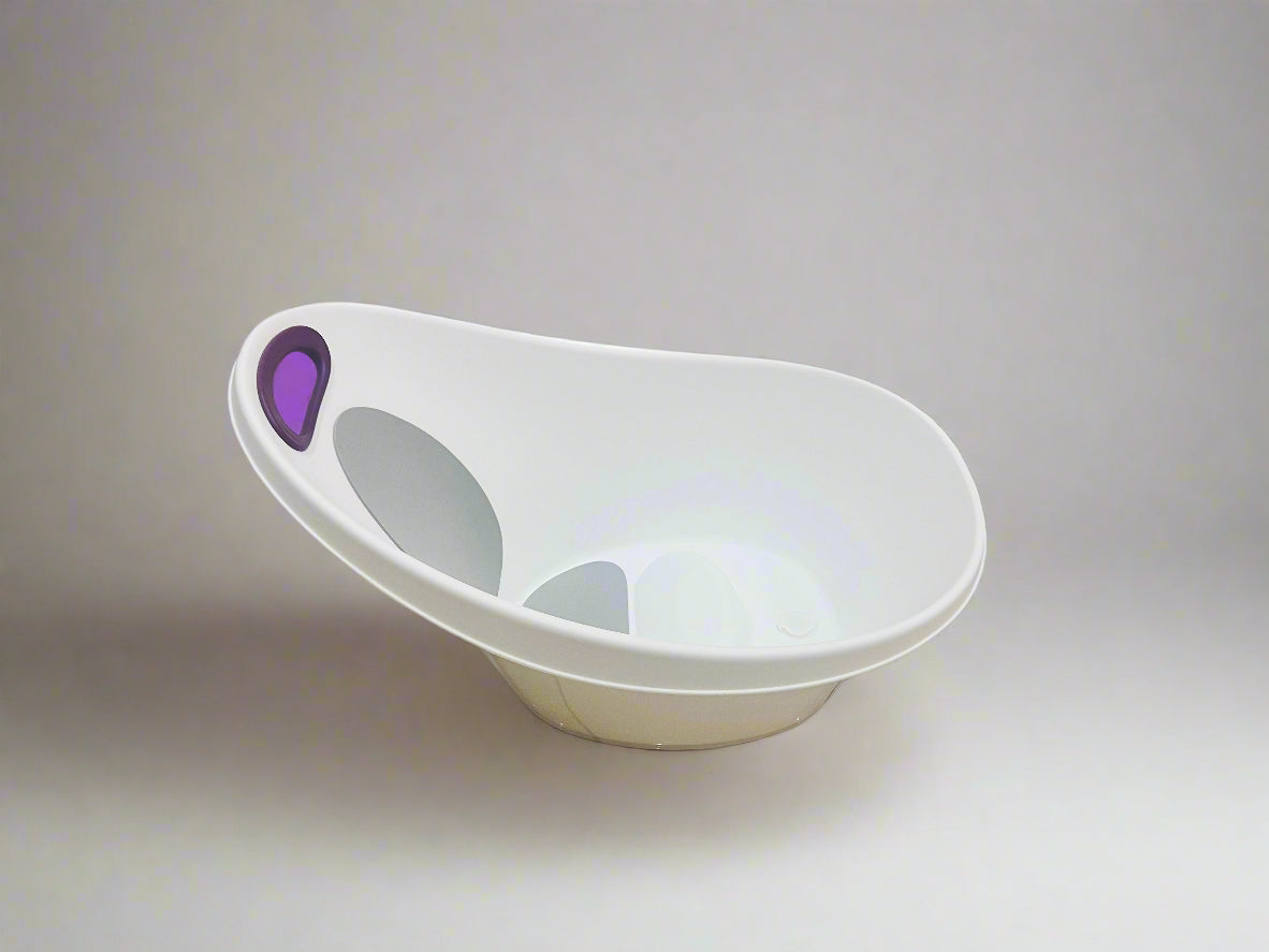 Newborn Baby Bath - White