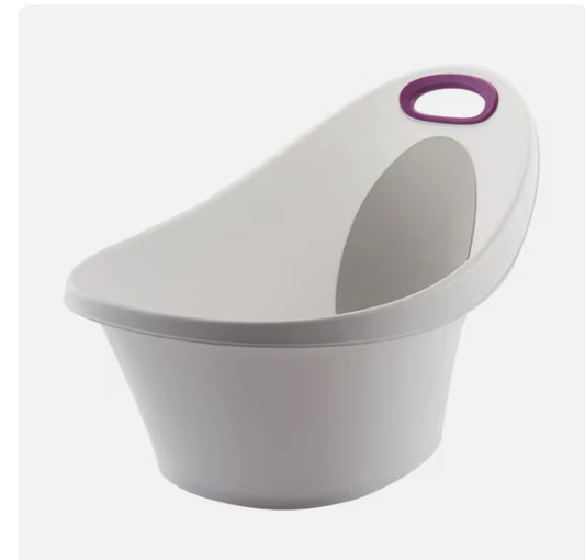 Newborn Baby Bath - White