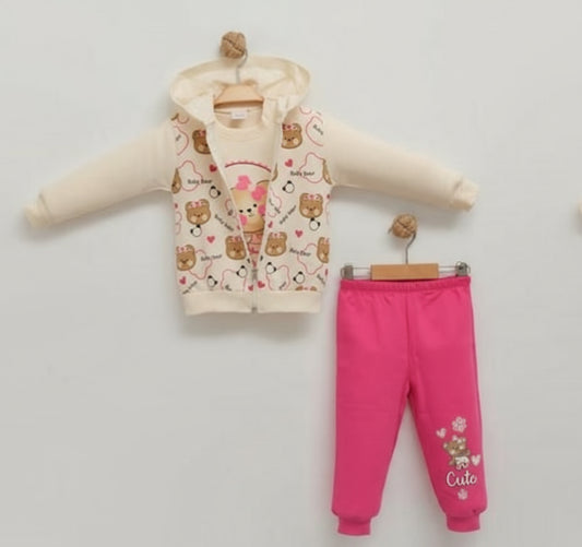 Baby Bear Tracksuit 3 Piece
