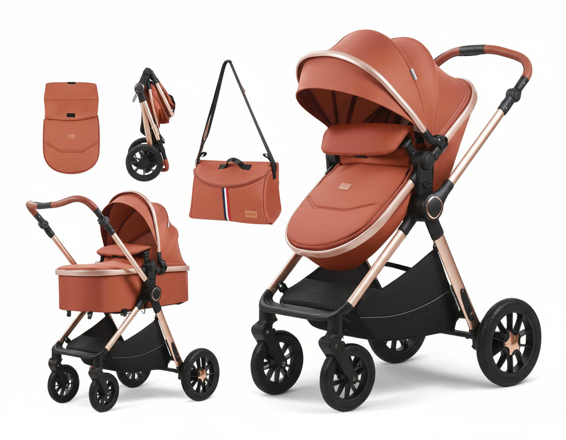 Kidilo High Quality Two way Foldable Stroller
