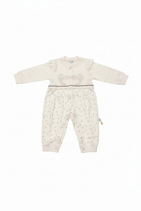 Classic Floral Baby Romper