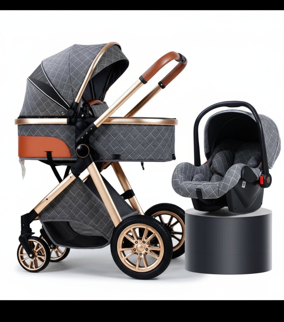 3 in 1 Foldable Baby Stroller System