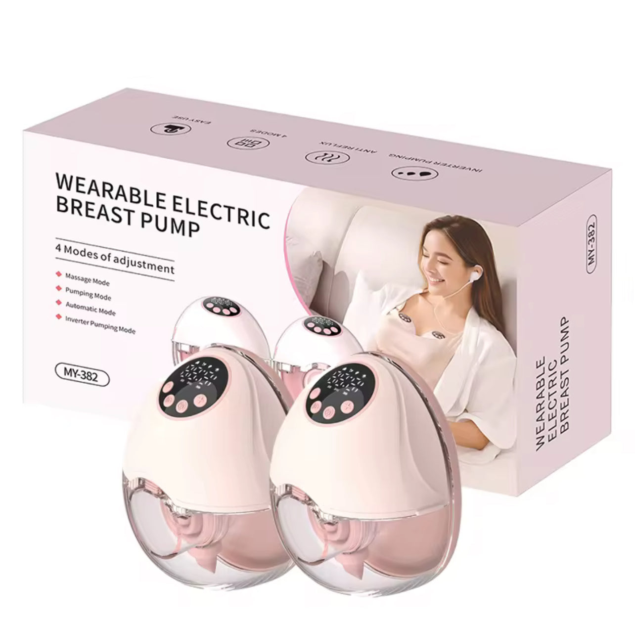 Wearable Electric Breast Pump - Double