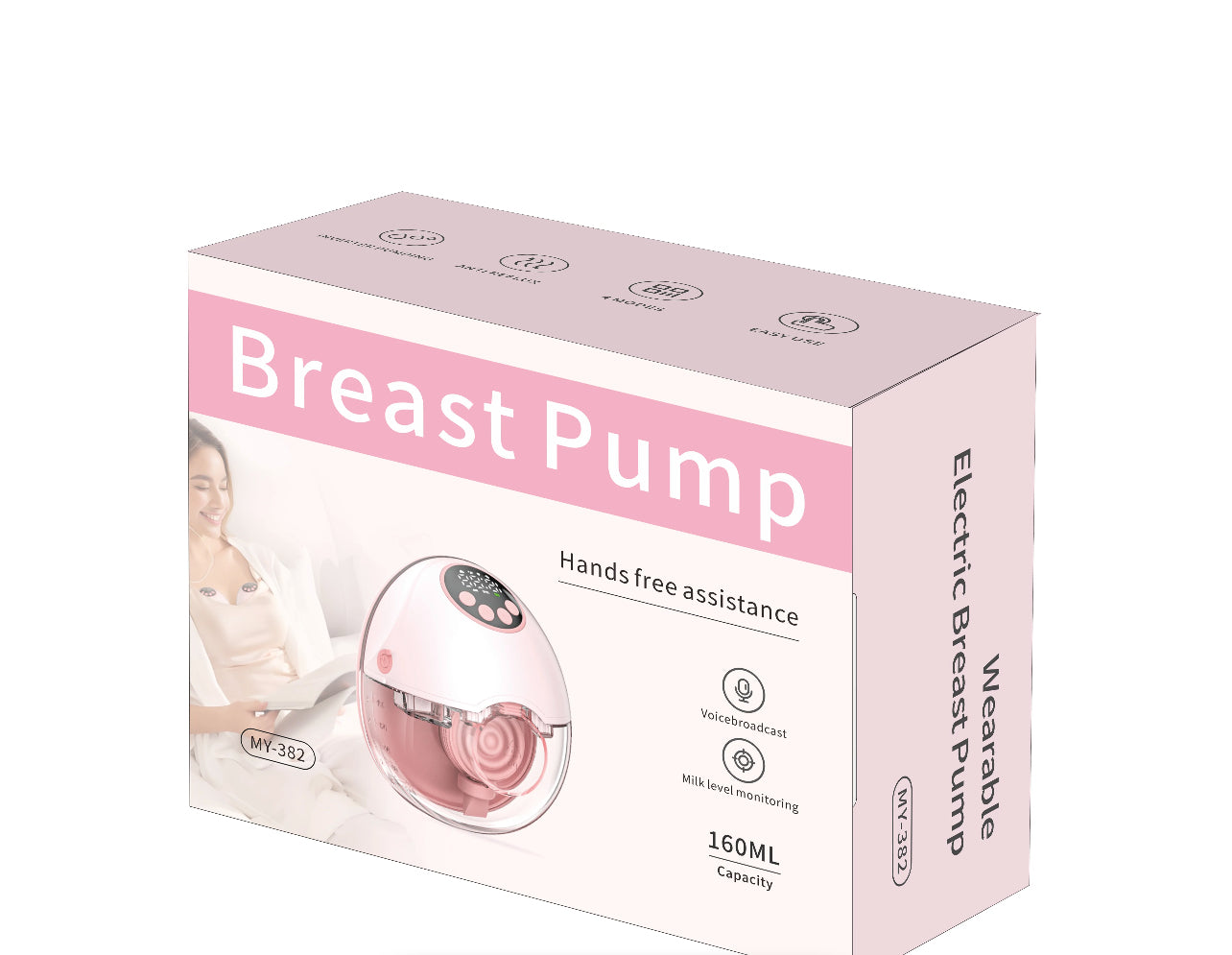 Wearable Electric Breast Pump - Single
