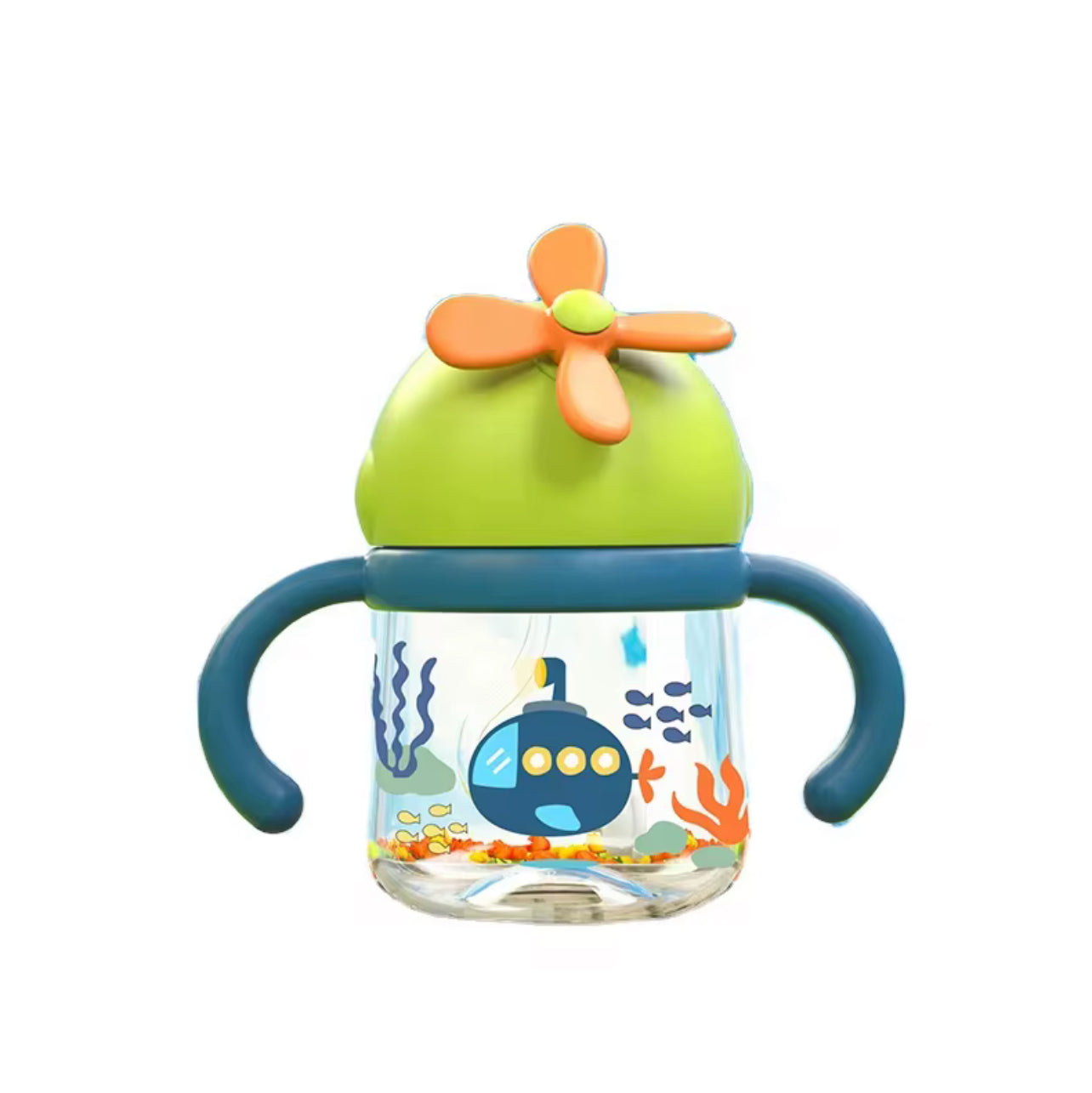 Pinwheel Baby Sippy Cup