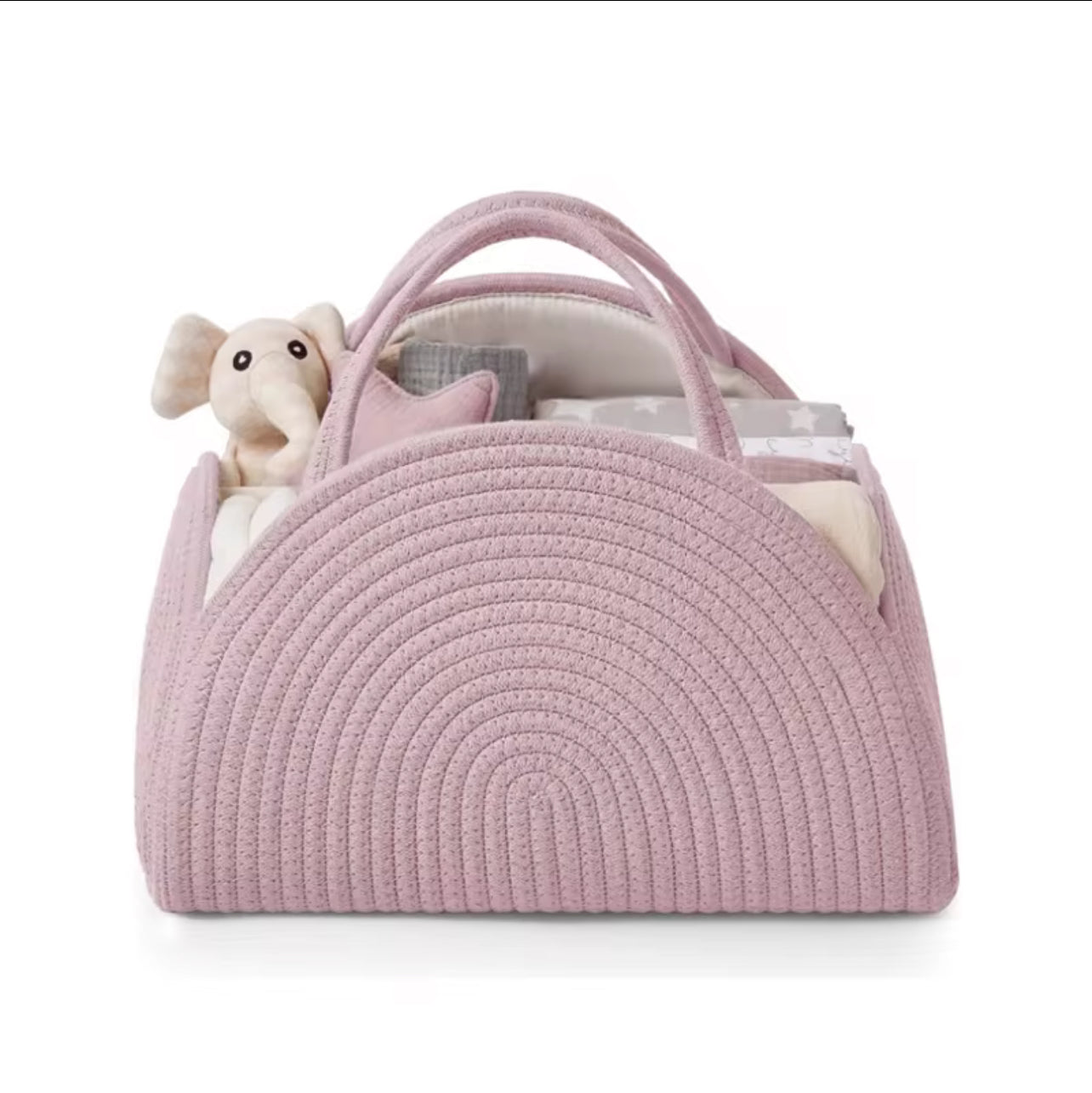 Portable Diaper Storage Basket