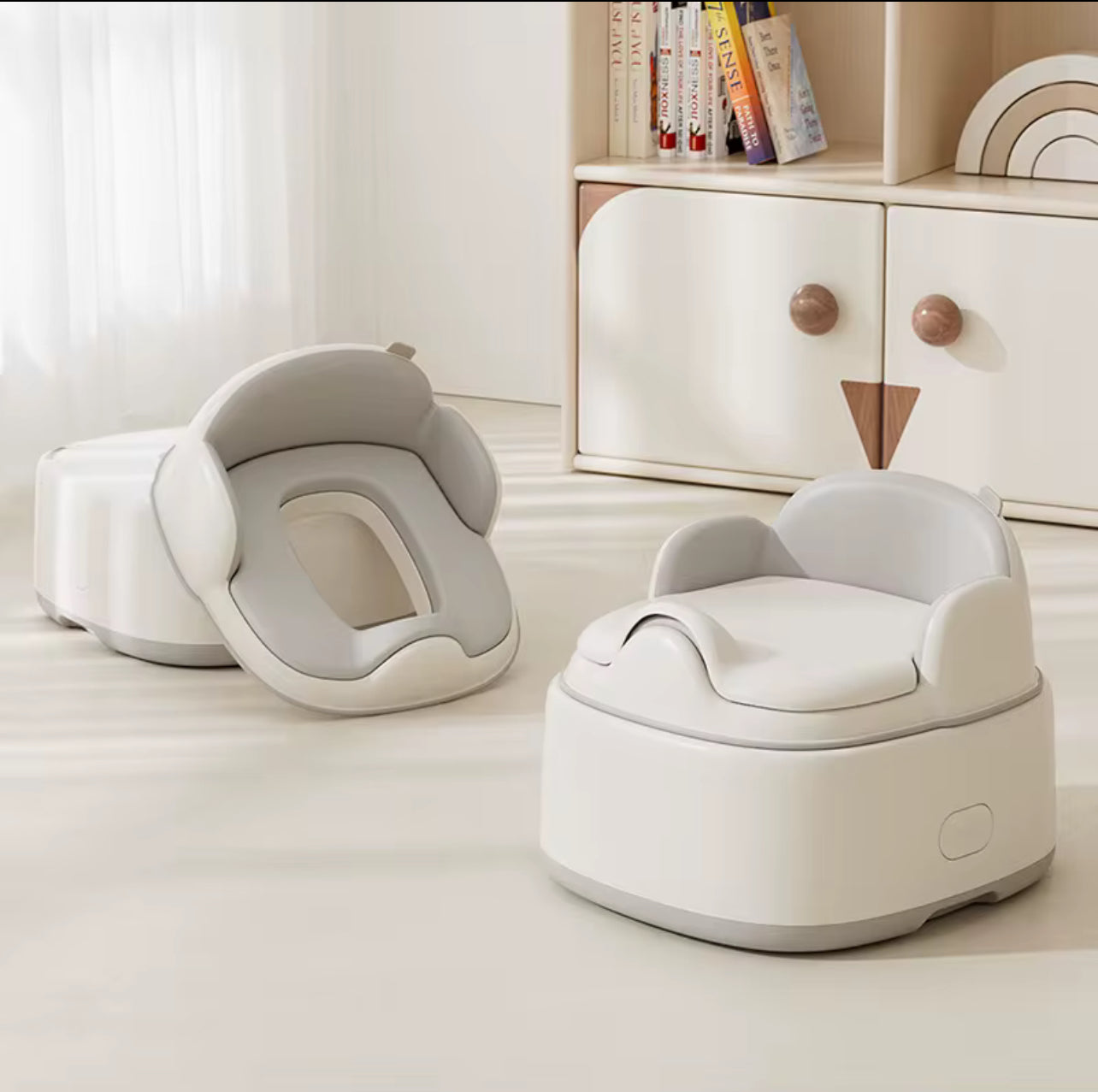 3 in 1 Anti Slip PU Baby Potty
