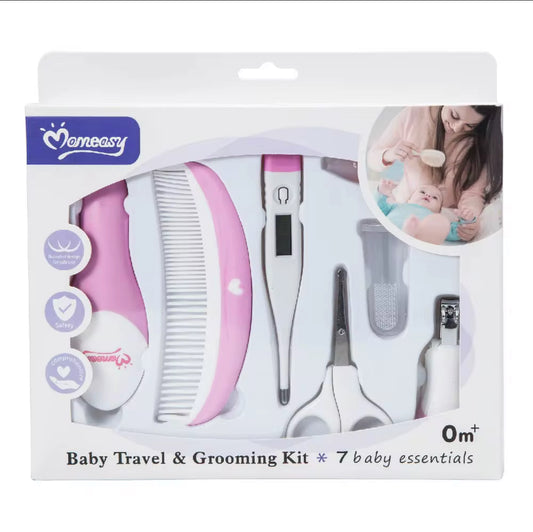 Baby Travel & Grooming Kit - Pink