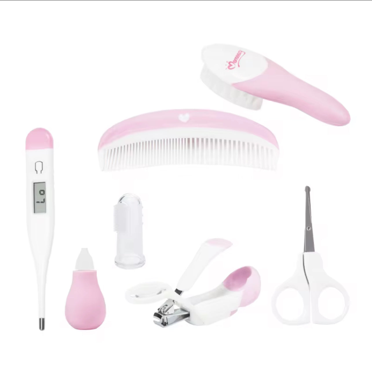 Baby Travel & Grooming Kit - Pink