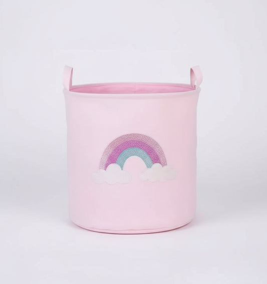 Rainbow Laundry Basket