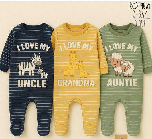 3 Piece Baby Romper