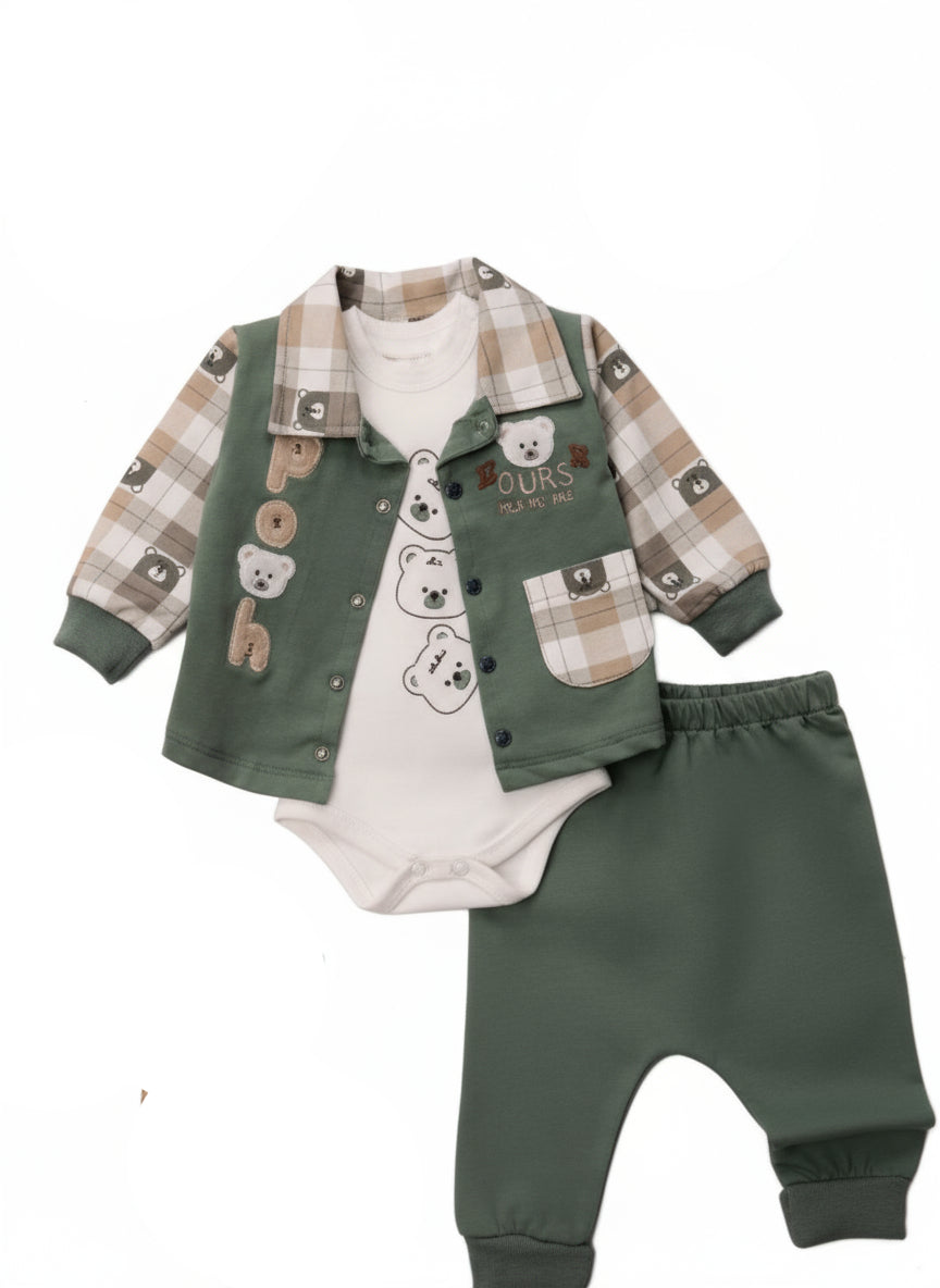 Pooh Bear 3 Piece Outfit