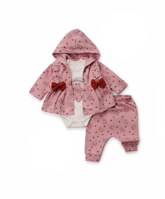 3 Piece Mini Bear Tracksuit
