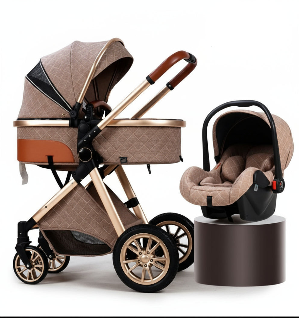 3 in 1 Foldable Baby Stroller System