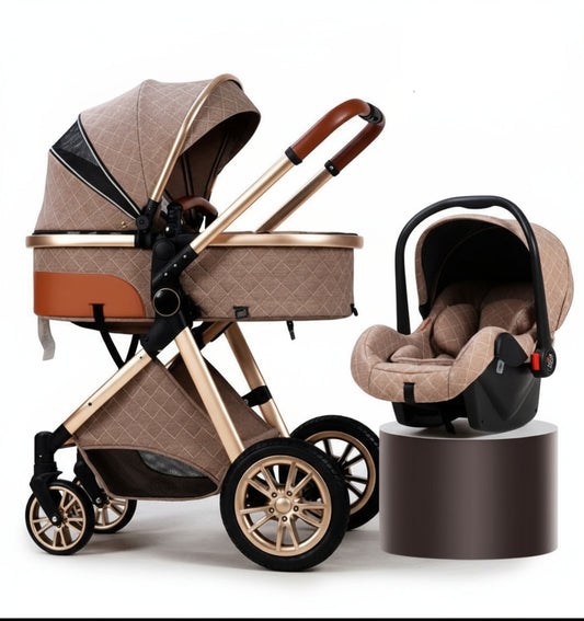3 in 1 Foldable Baby Stroller System