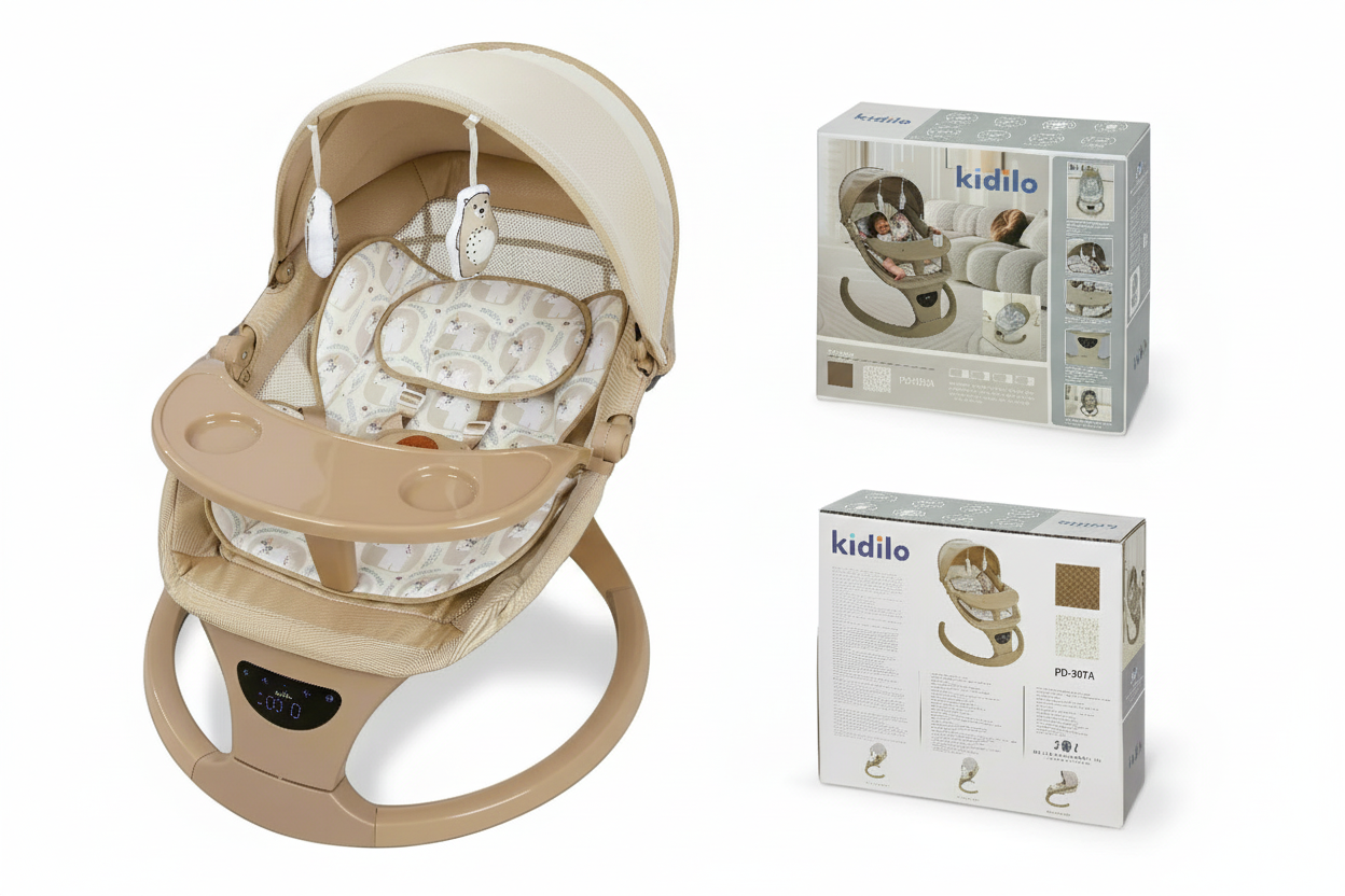 Kidilo New Model Electric Rocking Bassinet