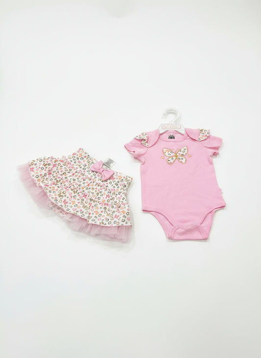 Cute Baby Romper Skirt - 2 piece